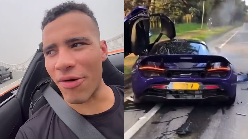 IShowSpeed smiles after reaching 1M followers on Twitch.