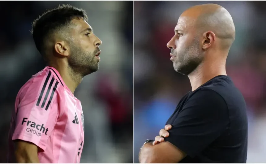 Is Jordi Alba available for Inter Miami’s playoff match vs. Nashville? Coach Mascherano gives crucial injury update