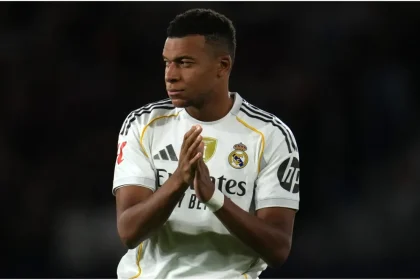Kylian Mbappe honored by UEFA after Champions League hat trick for Real Madrid