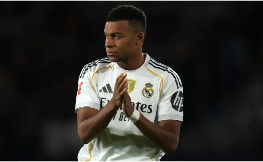 Kylian Mbappe honored by UEFA after Champions League hat trick for Real Madrid
