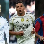 Kylian Mbappé joins Cristiano Ronaldo and Ronaldinho in exclusive list after goal against Barcelona in El Clásico