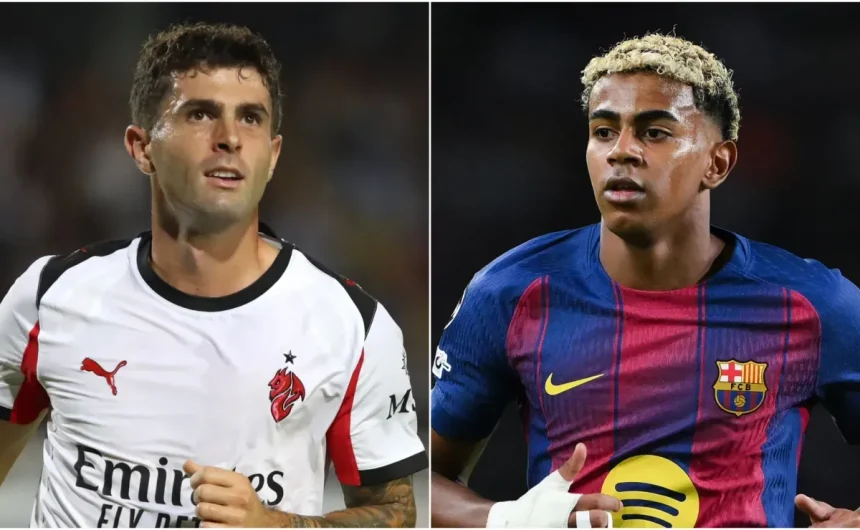 Lamine Yamal and Pulisic matched by Argentina rising star in record feats, despite national team snub