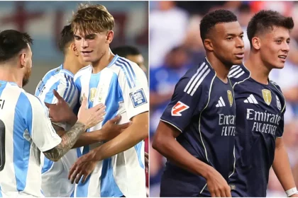 Lionel Messi's Argentina teammate Nico Paz surpasses Real Madrid stars Mbappe and Guler in key stat