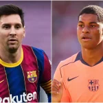 Marcus Rashford names Lionel Messi as an inspiration ahead of El Clasico between Barcelona and Real Madrid