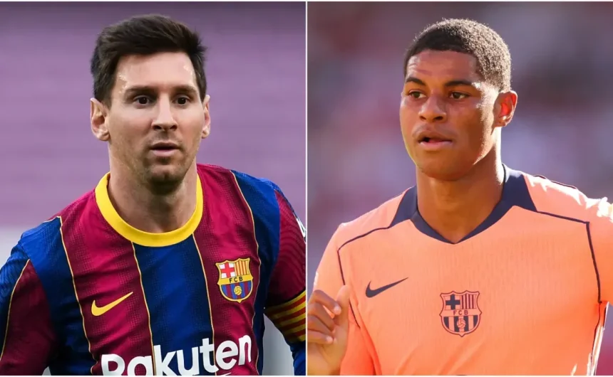 Marcus Rashford names Lionel Messi as an inspiration ahead of El Clasico between Barcelona and Real Madrid