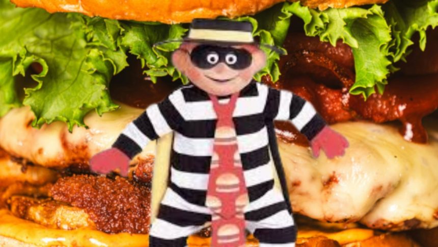 food being dipped into salsa pot with sauce