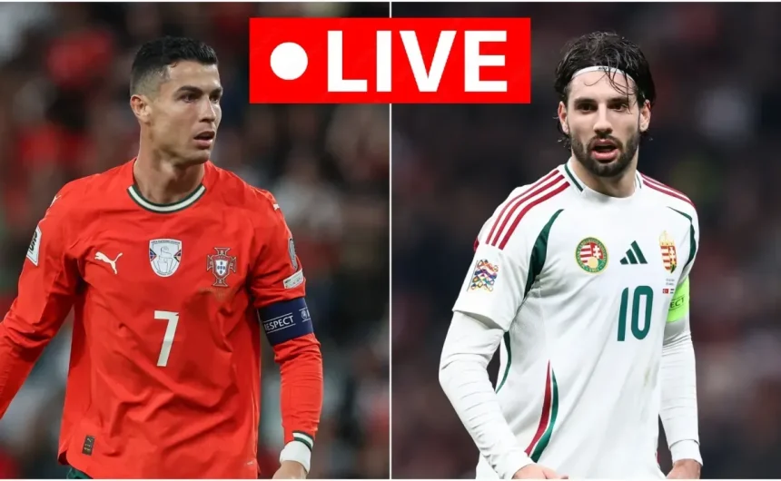 Portugal vs Hungary LIVE: Cristiano Ronaldo seeks World Cup qualification