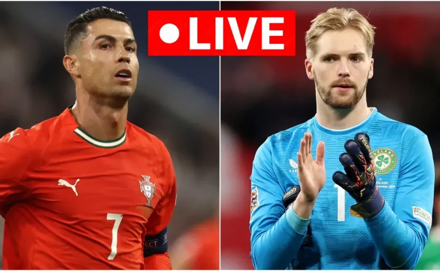 Portugal vs Ireland LIVE: Cristiano Ronaldo features in the World Cup qualifiers