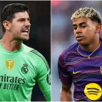 Video: Lamine Yamal at center of altercations with Courtois, Real Madrid players following Barcelona defeat