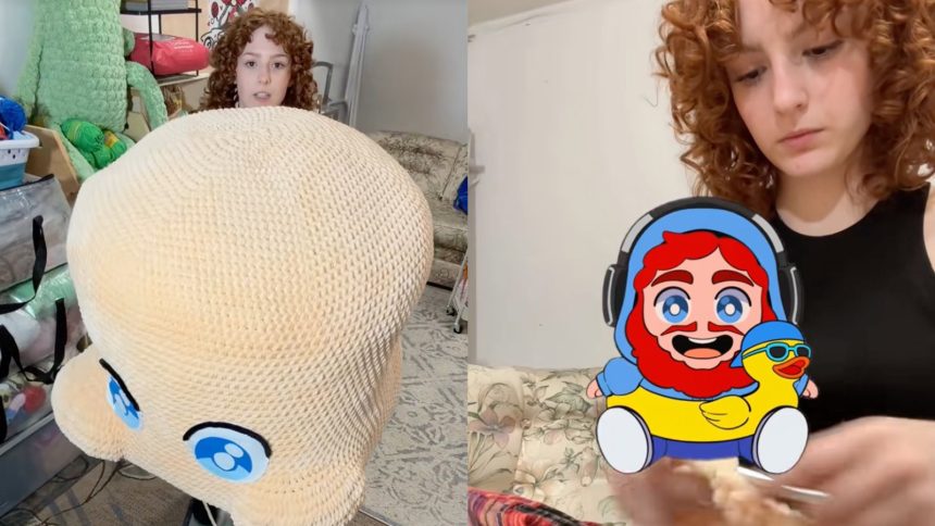 Valkyrae talking to fans