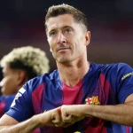 Why is Robert Lewandowski not playing for Barcelona against PSG in Champions League key clash?