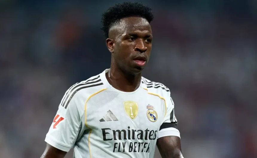Why is Vinicius Junior not playing for Real Madrid against Getafe in La Liga?