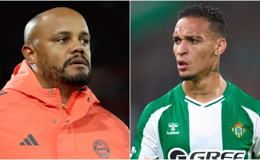 Antony reveals key factor behind rejecting Bayern Munich after Kompany’s call to complete return to Real Betis