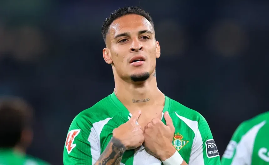 Antony surpasses Manchester United personal record in less than a year with Real Betis