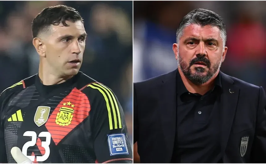 Argentina star Emiliano Martinez fires back at Italy coach Gattuso over World Cup qualifiers controversy