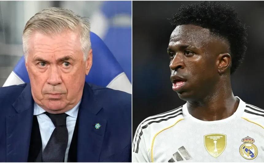 Brazil coach Carlo Ancelotti sets the record straight with Vinicius Jr. after controversy with Xabi Alonso