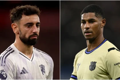Bruno Fernandes and Marcus Rashford reportedly top 11-player list that could depart Manchester United