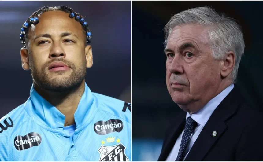 Carlo Ancelotti makes final decision on Neymar’s Brazil call-up after Santos star’s return from injury