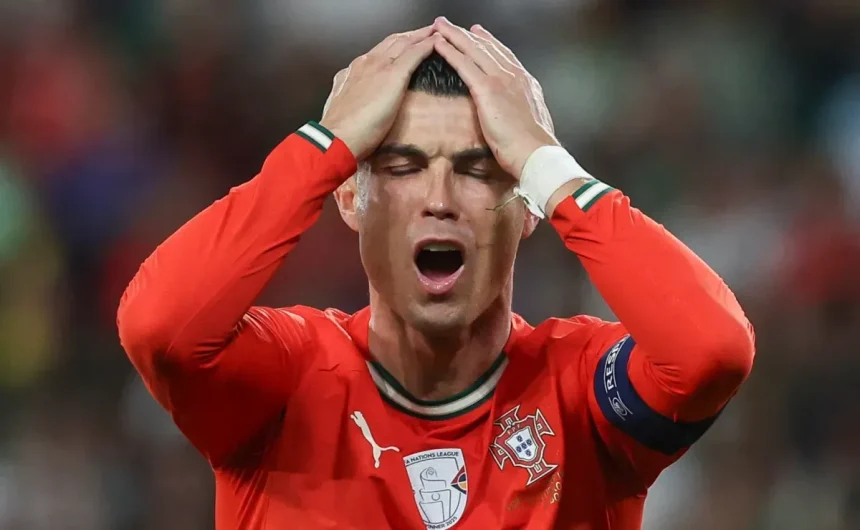 Cristiano Ronaldo’s availability for World Cup 2026 debut in jeopardy after red card in Portugal’s defeat to Ireland