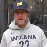 jlpatisserie owner in apron side by side with glamorama opening food to camera