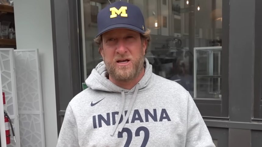 jlpatisserie owner in apron side by side with glamorama opening food to camera