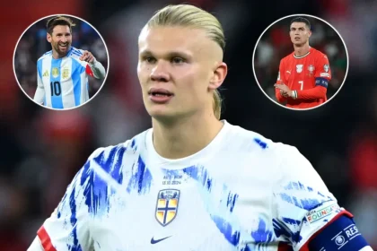 Erling Haaland surges past Harry Kane, Lionel Messi, Cristiano Ronaldo, and Kylian Mbappe to claim elite key international goalscoring record