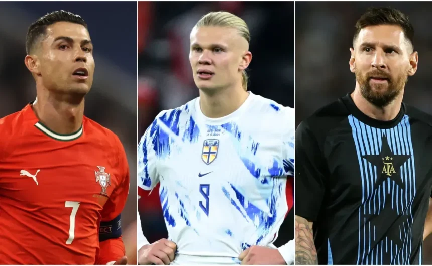 Erling Haaland's monstrous season start leaves Lionel Messi, Cristiano Ronaldo, Robert Lewandowski, and Harry Kane’s goalscoring record in ruins
