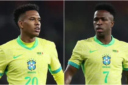 Estevão outshines star Vinicius Junior in record with Brazil national team after goal vs. Tunisia