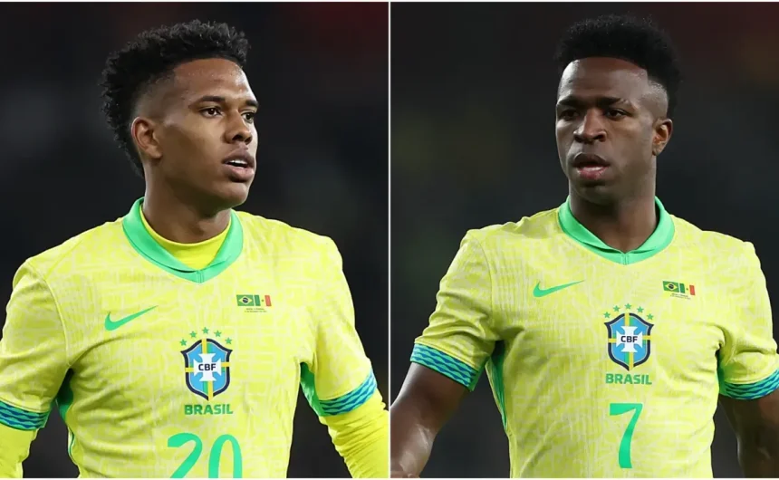 Estevão outshines star Vinicius Junior in record with Brazil national team after goal vs. Tunisia