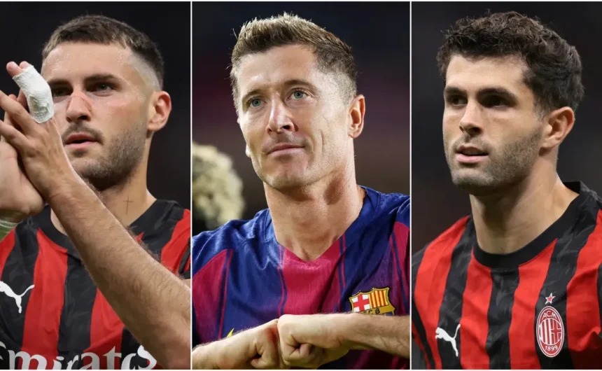 Huge reinforcement on way for Christian Pulisic and Luka Modric? How Milan could land Barcelona’s Robert Lewandowski in January, all thanks to Santiago Gimenez
