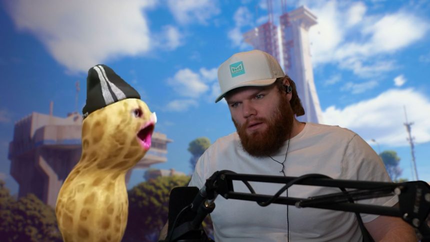 ARC Raiders player hiding from ARC robot