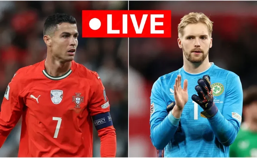 Ireland vs. Portugal LIVE: Cristiano Ronaldo starts in the 2026 World Cup qualifiers