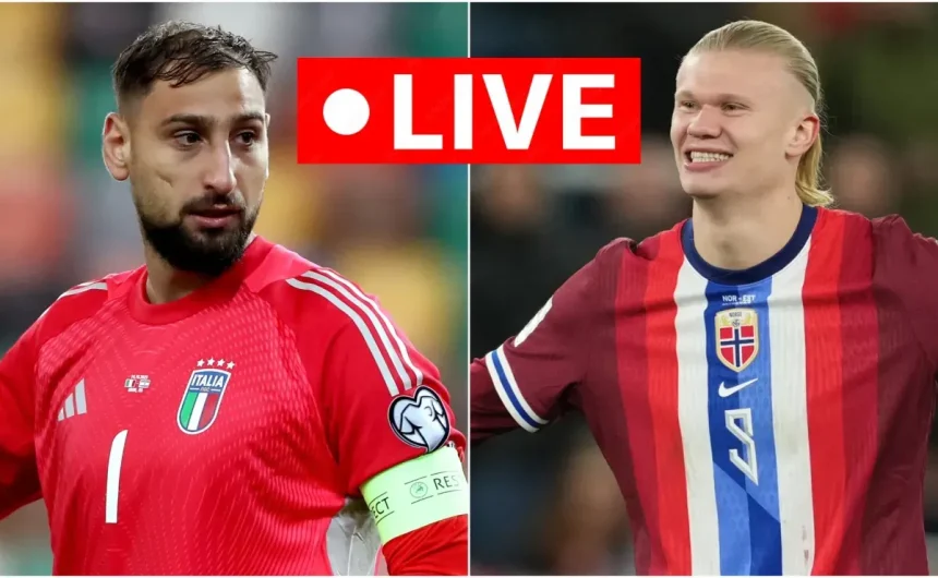 Italy vs Norway LIVE: Erling Haaland aims to clinch historic World Cup qualification