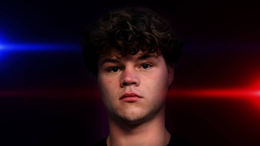 Jack Doherty wipes out on an e-bike.