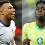 Kylian Mbappe vs. Vinicius Jr? France could reportedly face Brazil in a friendly game ahead of the 2026 World Cup