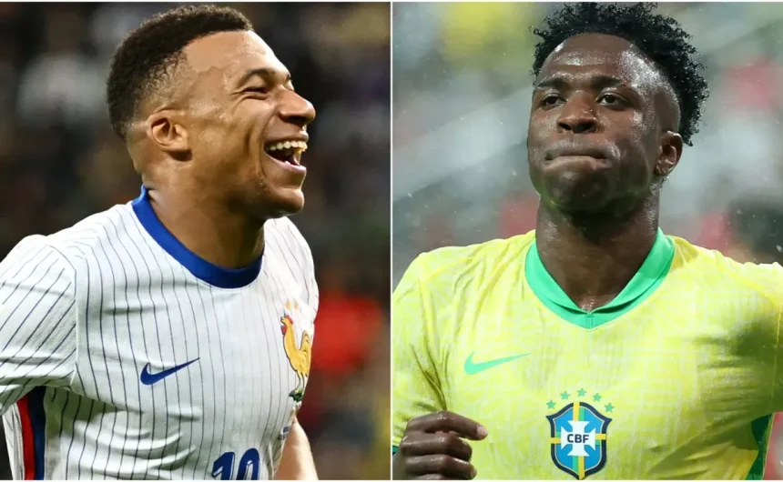 Kylian Mbappe vs. Vinicius Jr? France could reportedly face Brazil in a friendly game ahead of the 2026 World Cup