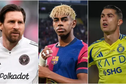 Lamine Yamal on top, but Lionel Messi beats Cristiano Ronaldo in 2025 shirt sales report: Robert Lewandowski, Kylian Mbappe, Vinicius, and Harry Kane also included