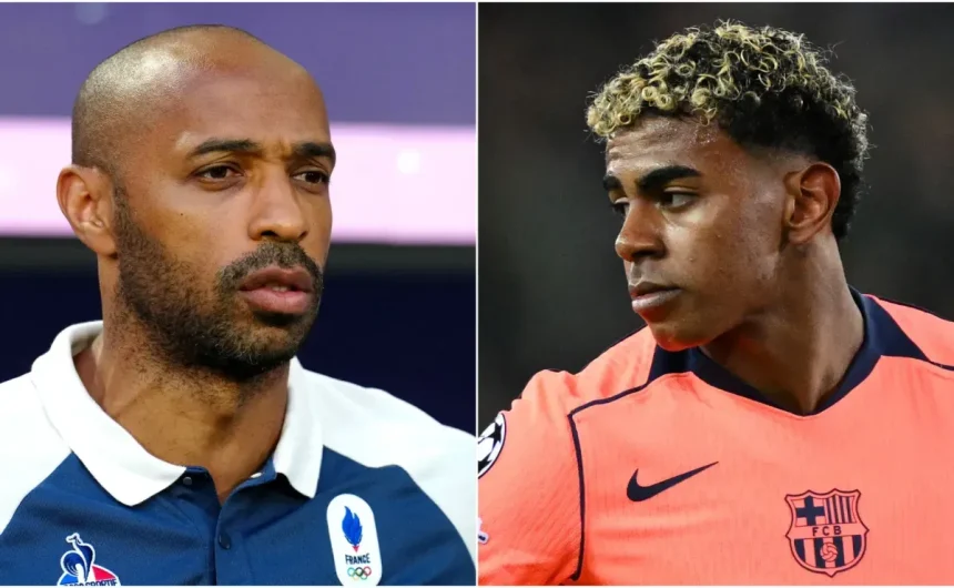 Legend Thierry Henry sends huge warning to Lamine Yamal's Barcelona ahead of Champions League aspirations
