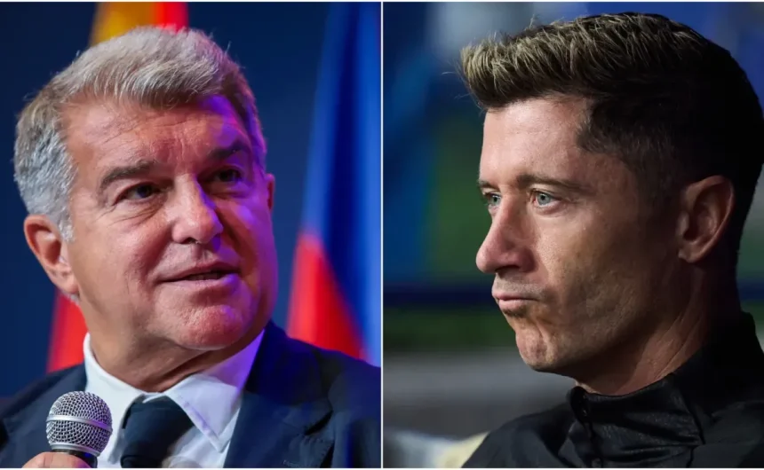 Lewandowski’s replacement at Barcelona? President Laporta’s reported top target revealed