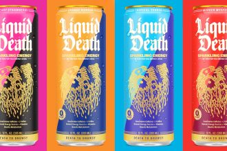 feastables and liquid death peanut butter cup