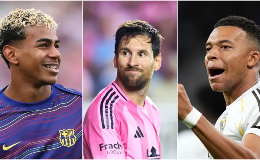 Mbappe and Yamal headline FIFA’s The Best award finalists, with Messi absent for the first time in 16 years