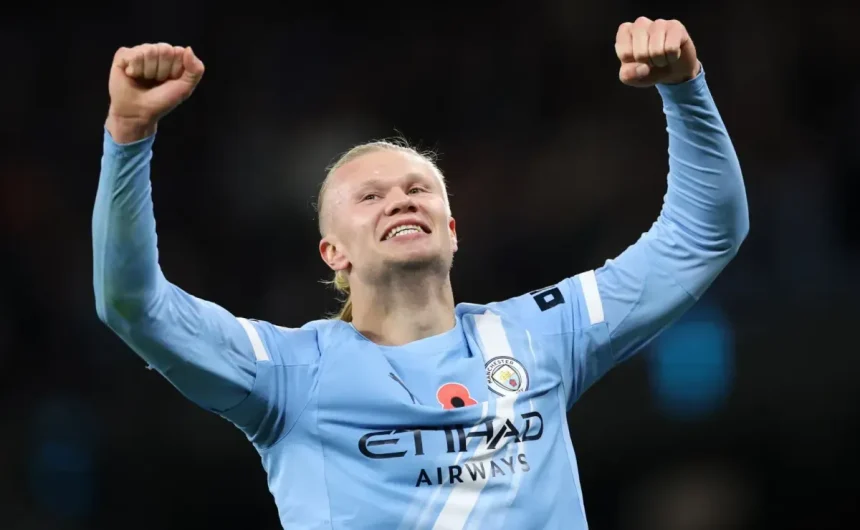 Pep Guardiola makes bold claim about Erling Haaland: ‘He’s reached the level of Messi and Ronaldo’