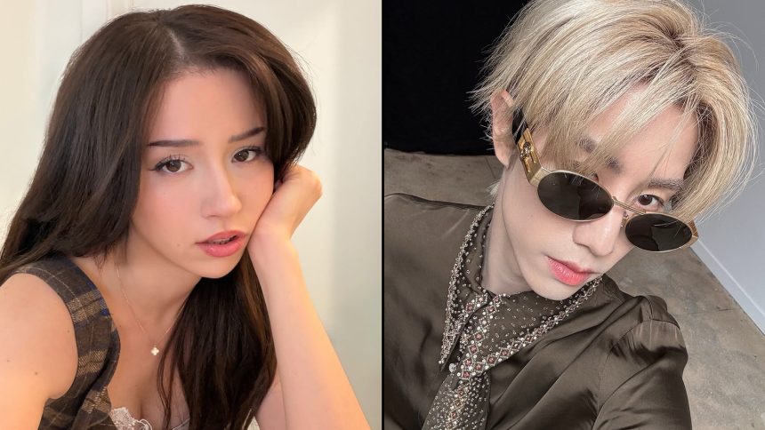 pokimane smiling in paris