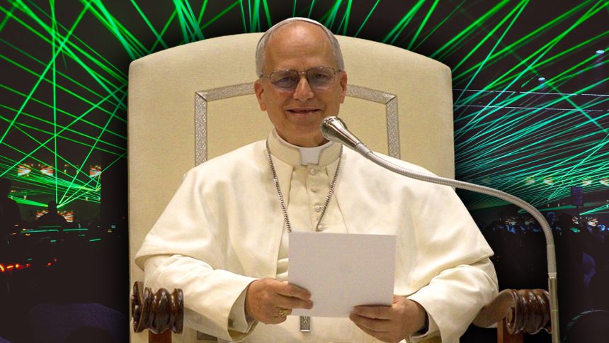 Twitch streamer HandofBlood at a rave with his pals.