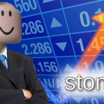 A judge's gavel over black and white roblox characters.