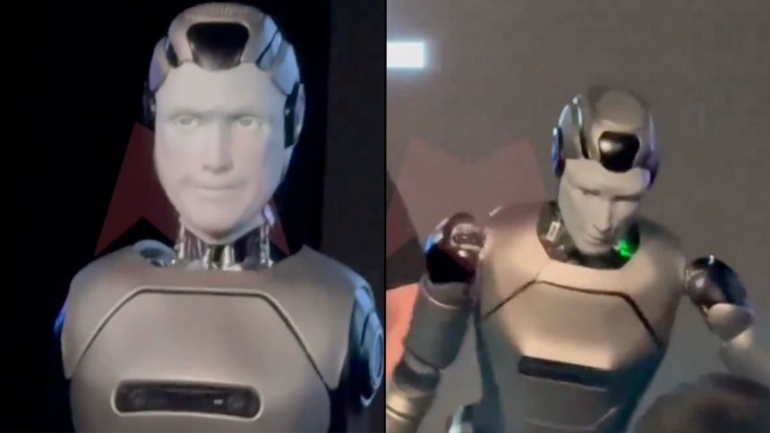 Ayo, the Dakar 2026 youth olympics mascot running with flag