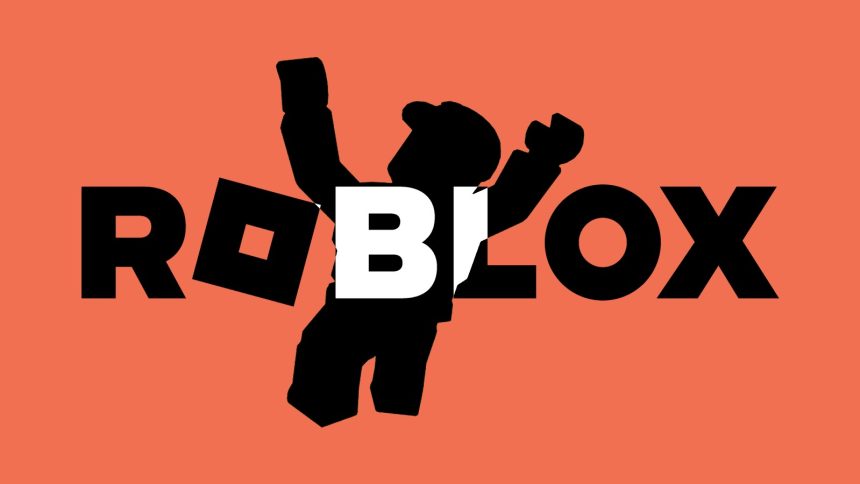 A judge's gavel over black and white roblox characters.