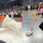 IShowSpeed panics after learning he's stuck in an elevator.