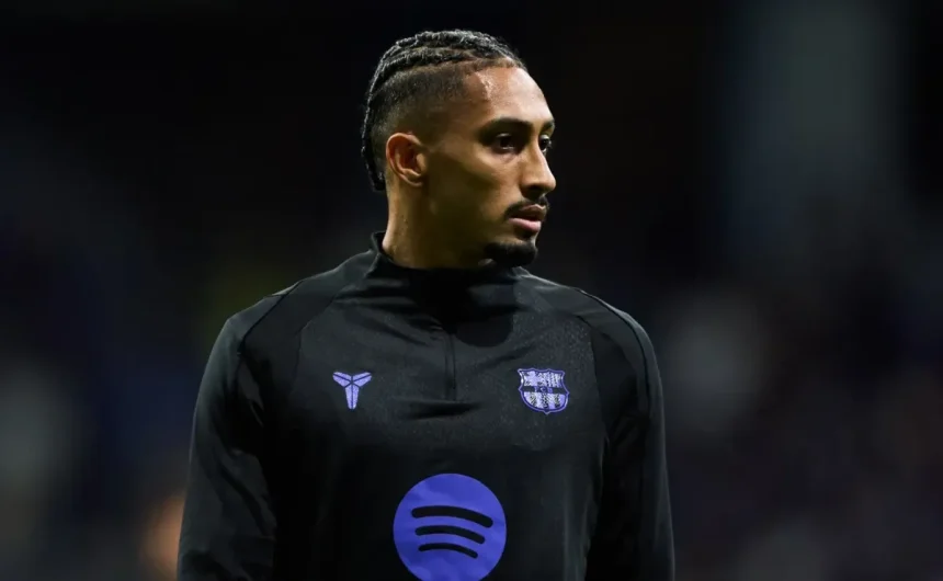 Why is Raphinha not playing for Barcelona in key UEFA Champions League clash against Chelsea?