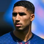 Why isn't Achraf Hakimi playing for PSG against Tottenham in the UEFA Champions League?